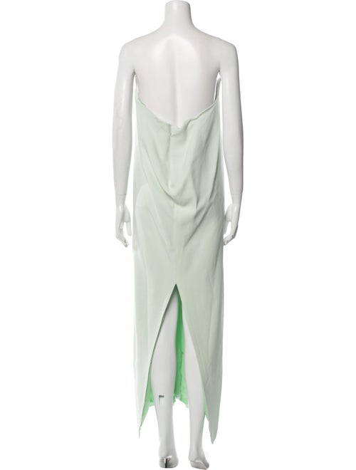 Del Core Strapless Long Dress