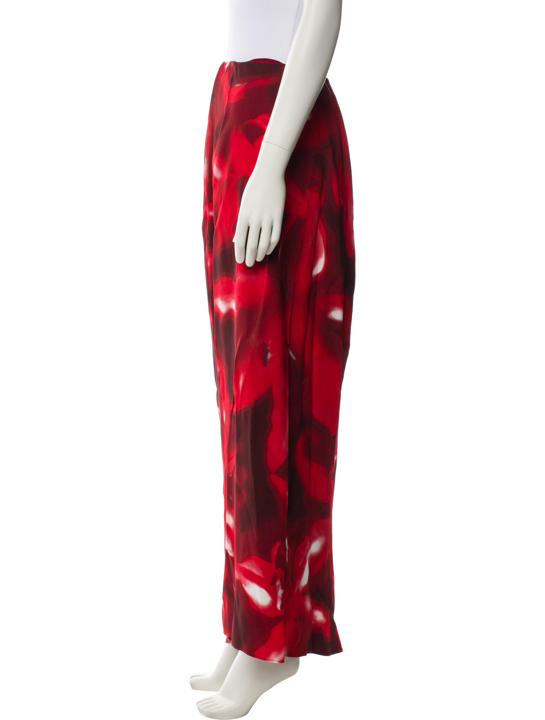 Del Core Printed Long Skirt