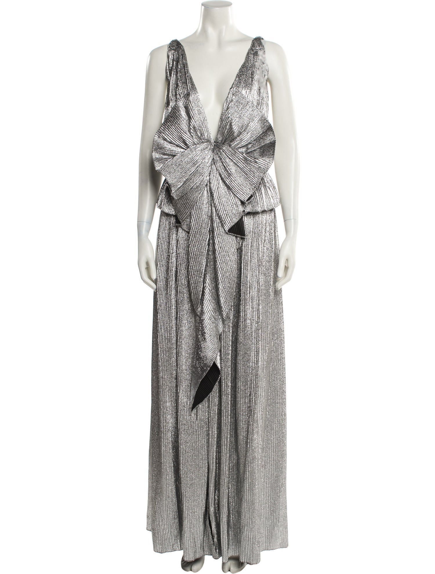 Del Core Striped Long Dress