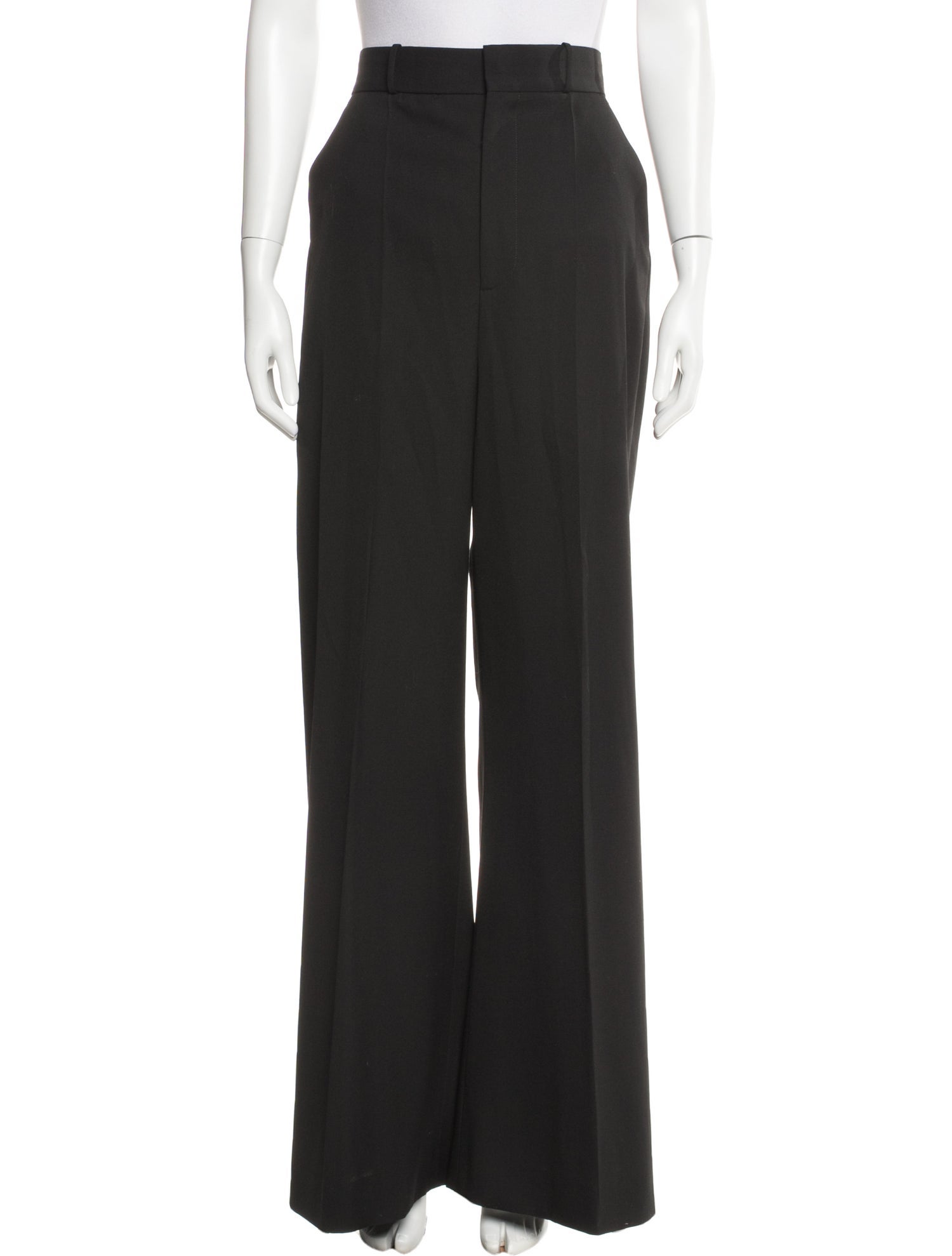 Del Core Virgin Wool Wide Leg Pants