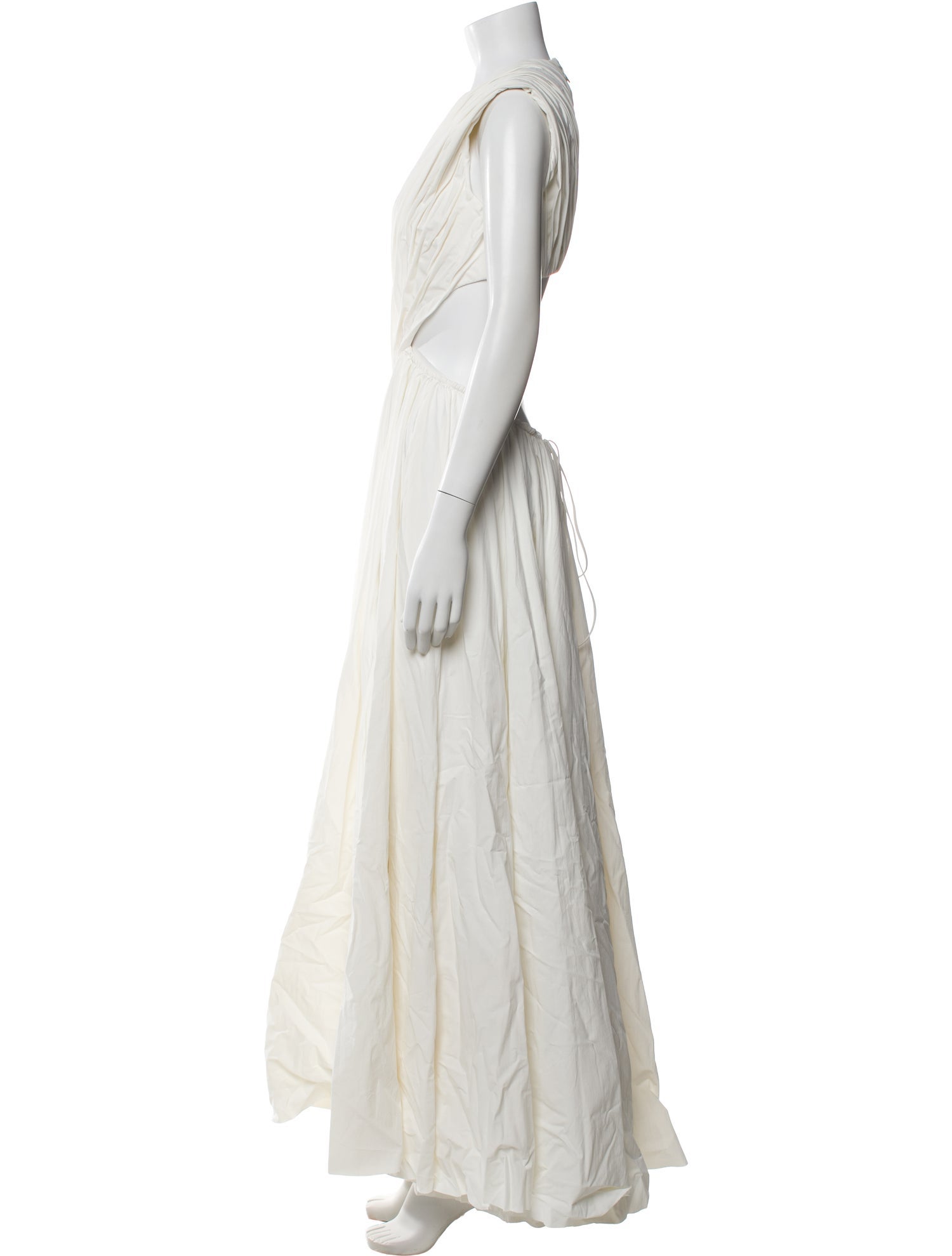 Del Core Nylon Long Dress