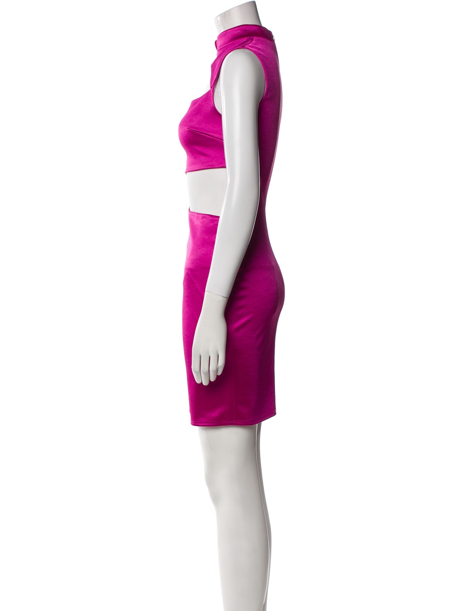 Deity New York Mock Neck Mini Dress