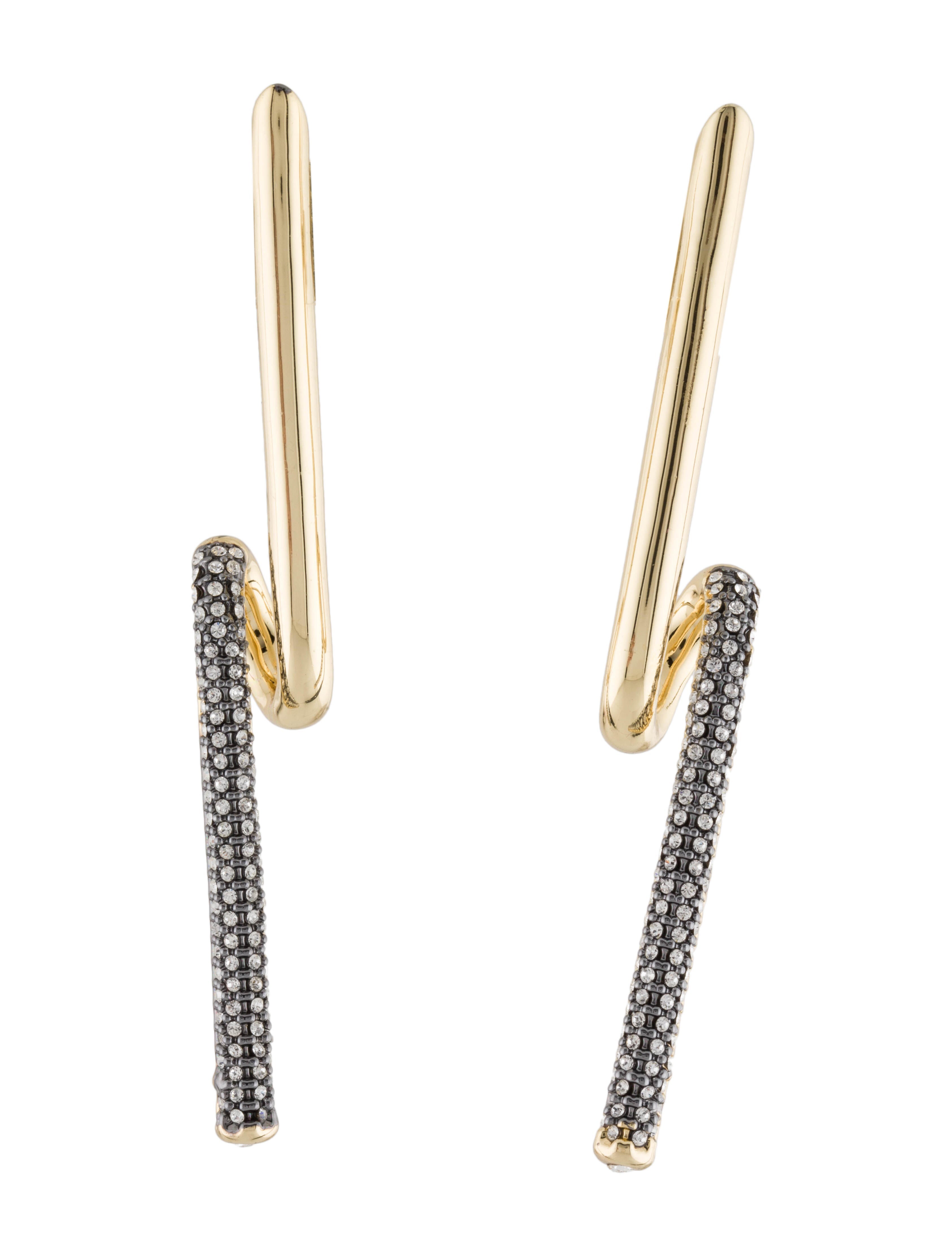 Demarson Onika Crystal Pave Earrings