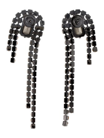 Demarson Crystal Divina Waterfall Earrings