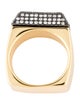 Demarson Pave Crystal Rio Ring
