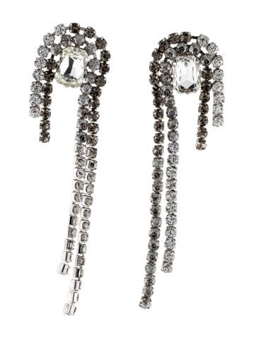 Demarson Drop Crystal Divina Waterfall Earrings