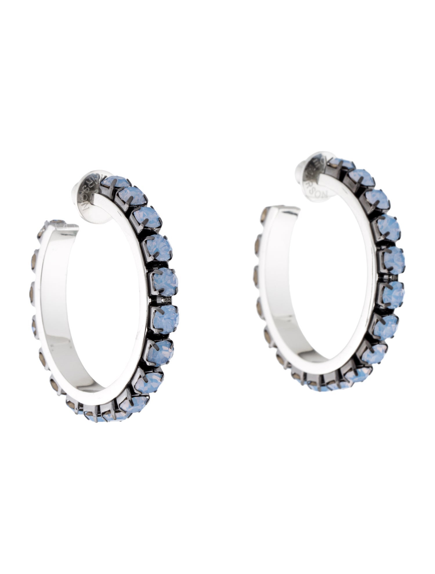 Demarson Sarah Hoop Earrings