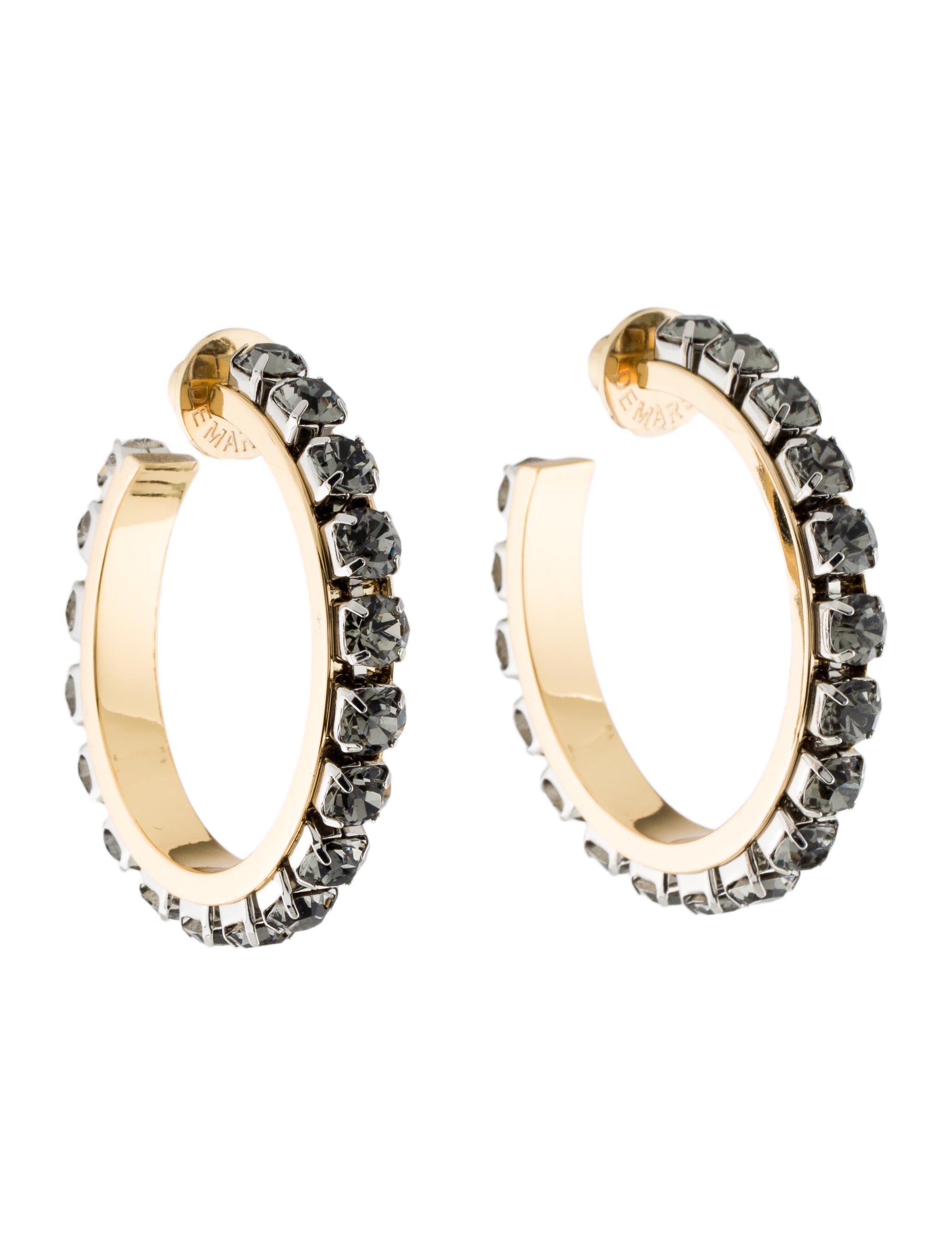 Demarson Sarah Hoop Earrings