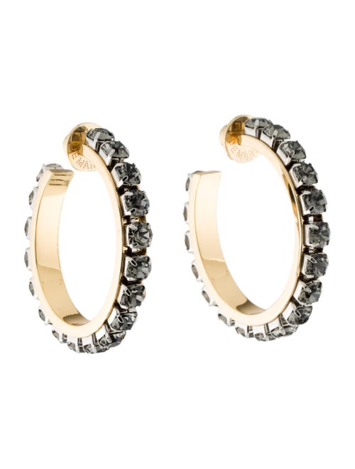 Demarson Sarah Hoop Earrings