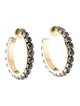 Demarson Sarah Hoop Earrings