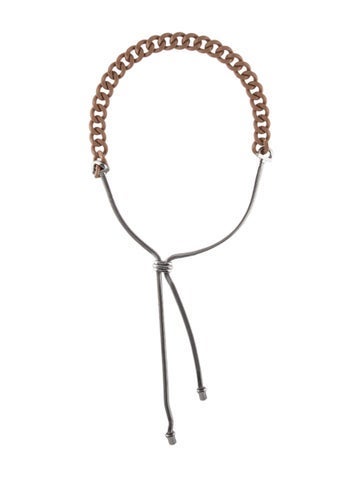 Demarson Chain Nadia Adjustable Necklace