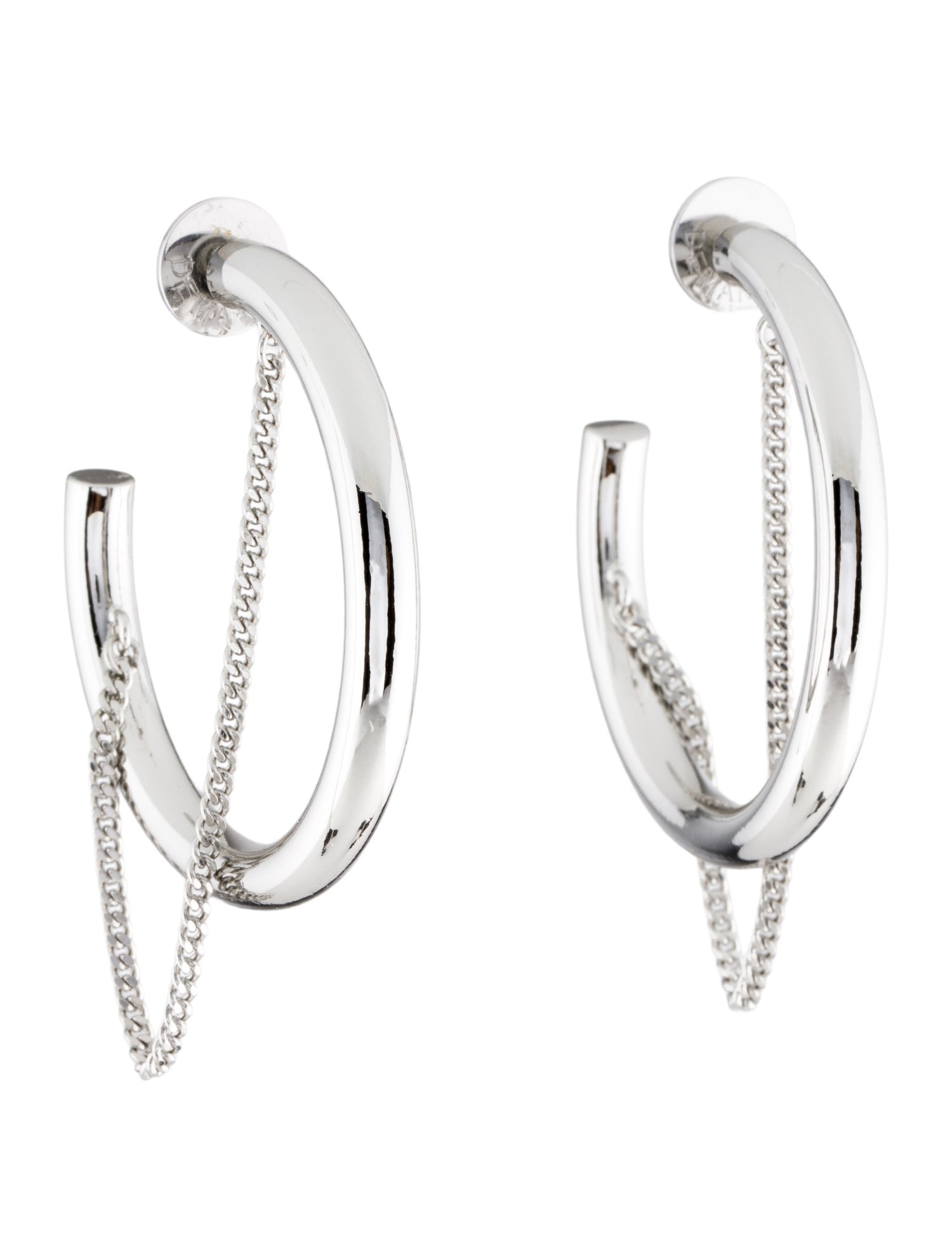 Demarson Miley Hoop Earrings
