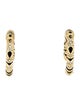 Demarson Crystal & Enamel Zebra Drop Earrings