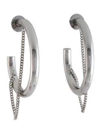 Demarson Miley Hoop Earrings