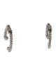 Demarson Crystal Mini Luna Stud Earrings