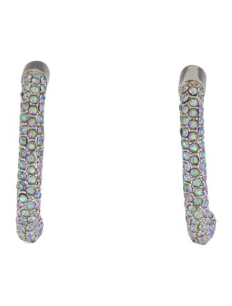 Demarson Crystal Drop Earrings