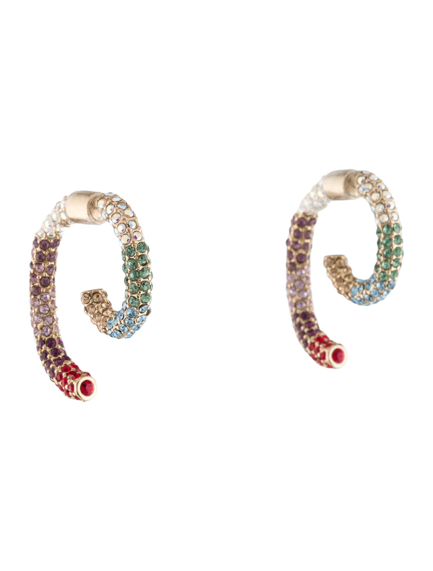 Demarson Sunset Pave Earrings