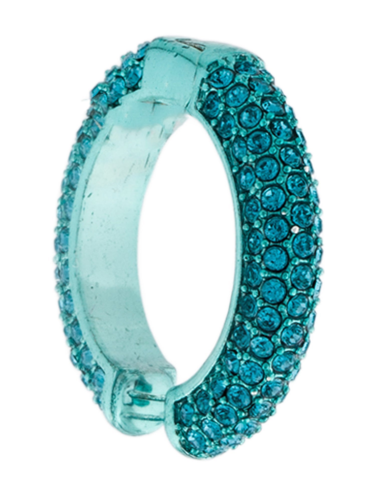 Demarson Crystal Single Ear Cuff