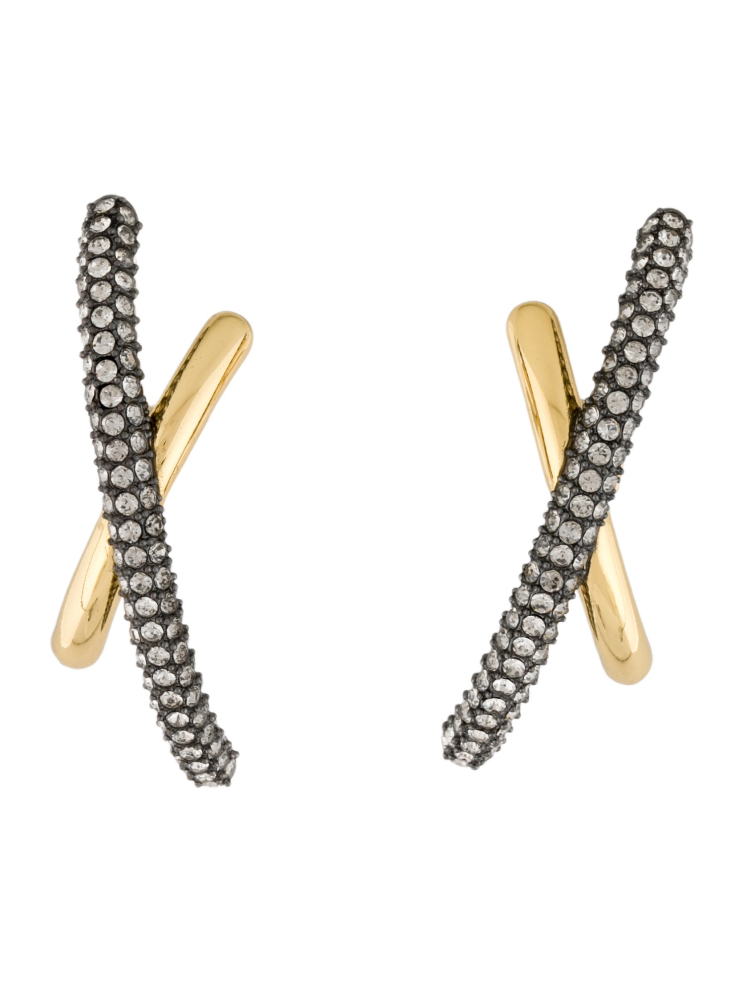 Demarson Crystal Drop Earrings