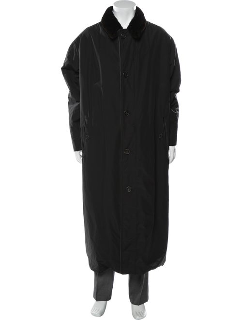 Dennis Basso Overcoat Black