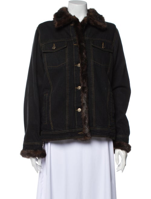 Dennis Basso Denim Jacket Denim