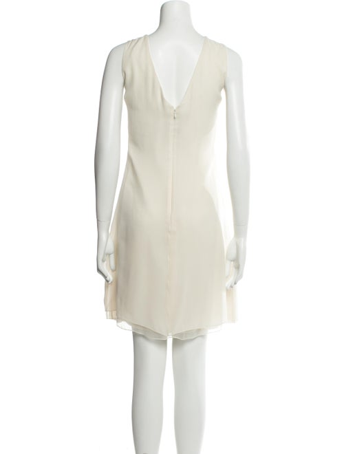 Dennis Basso Printed Mini Dress