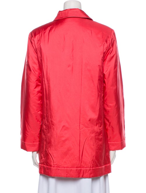 Dennis Basso Silk Parka