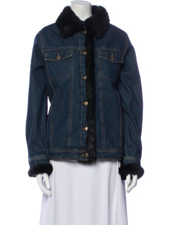 Dennis Basso Denim Jacket