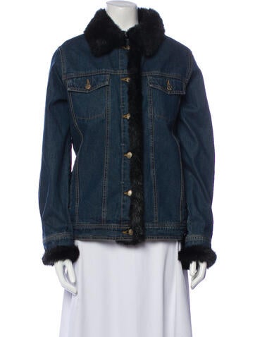 Dennis Basso Jackets Denim Jacket S