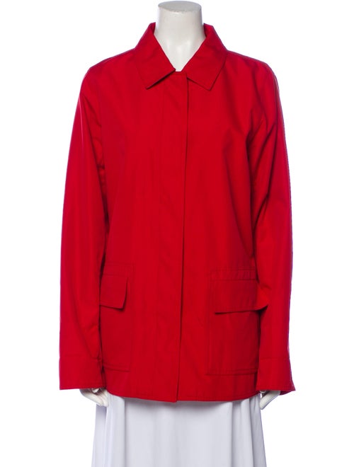 Dennis Basso Silk Utility Jacket