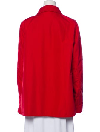 Dennis Basso Silk Utility Jacket