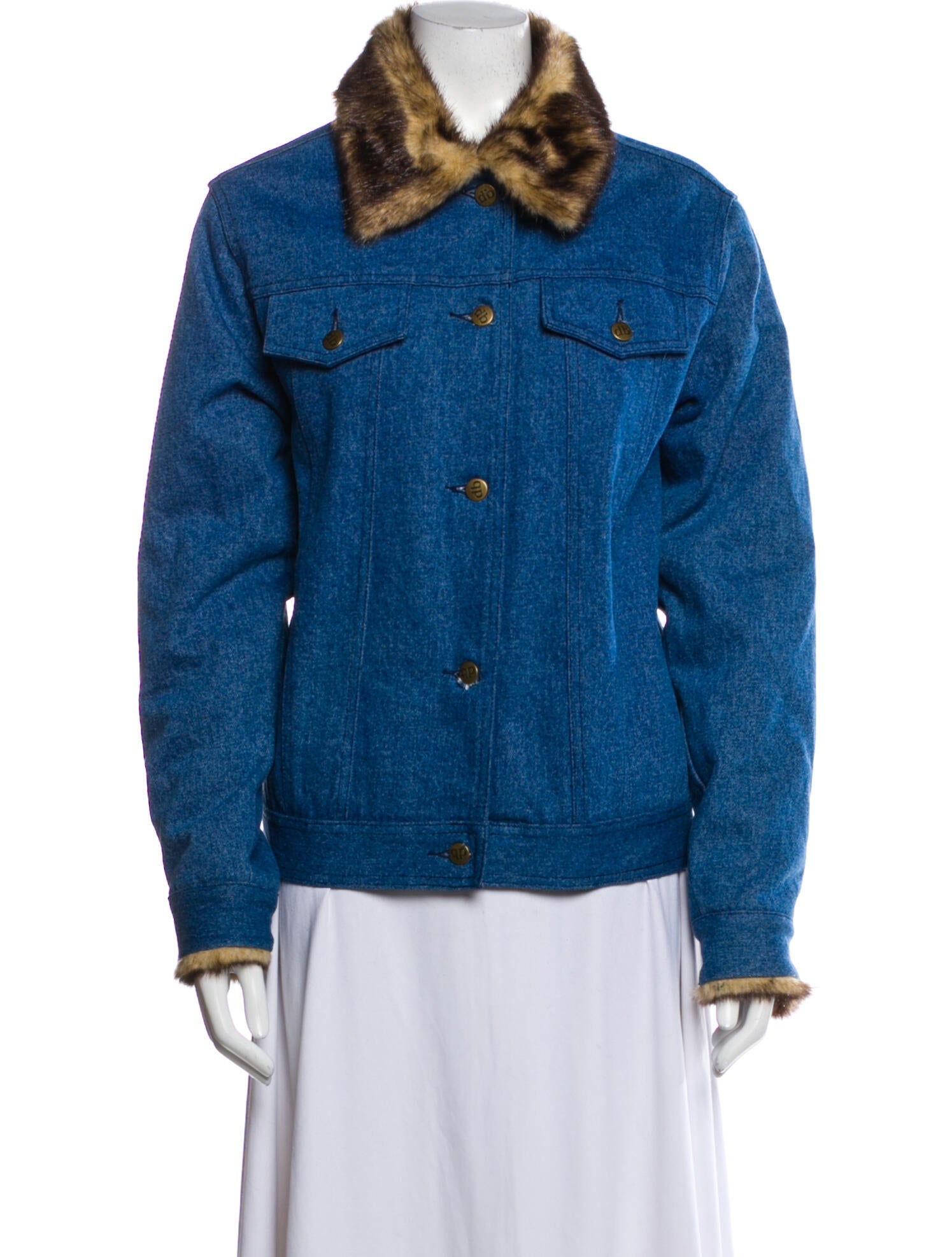 Dennis Basso Denim Jacket