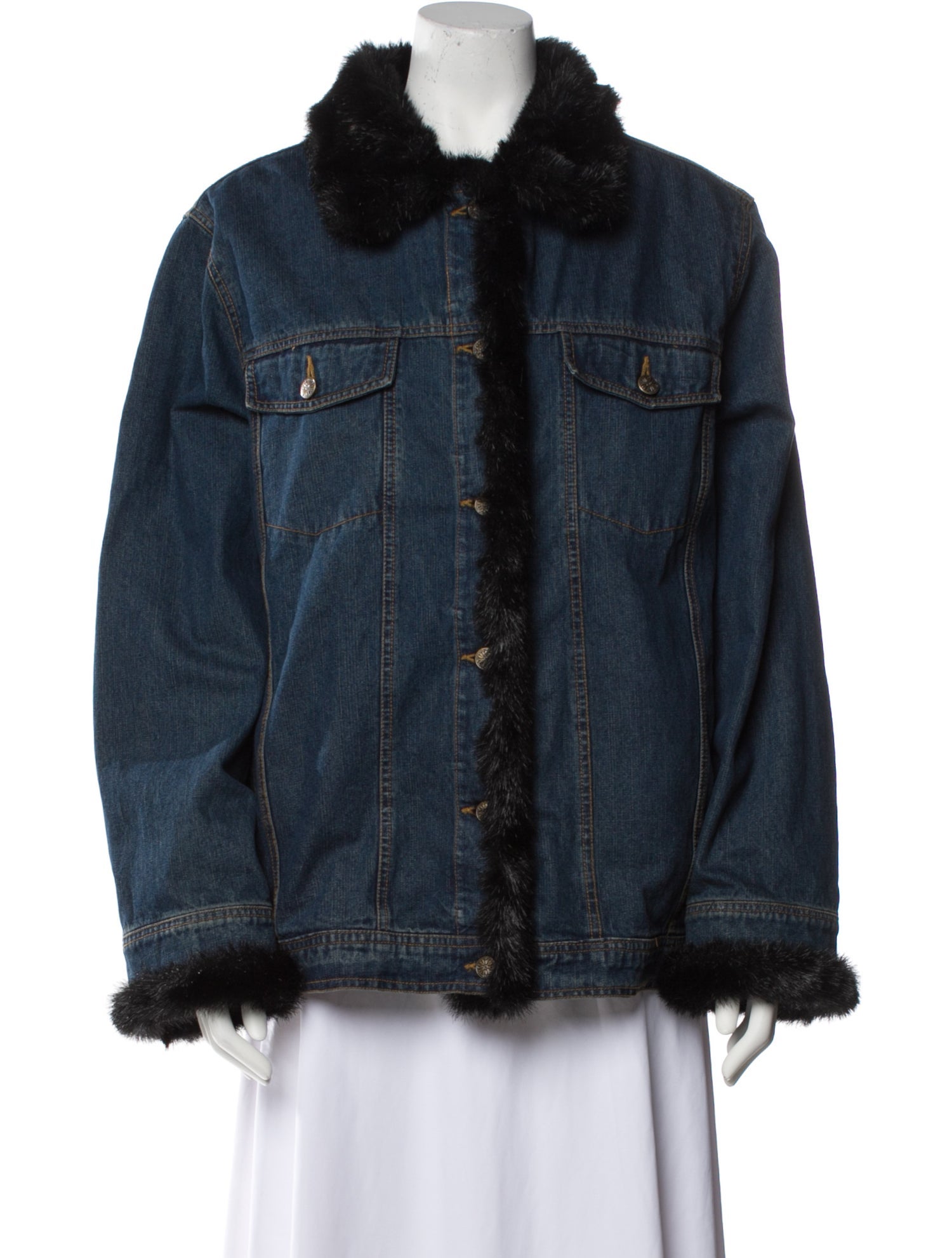 Dennis Basso Denim Jacket