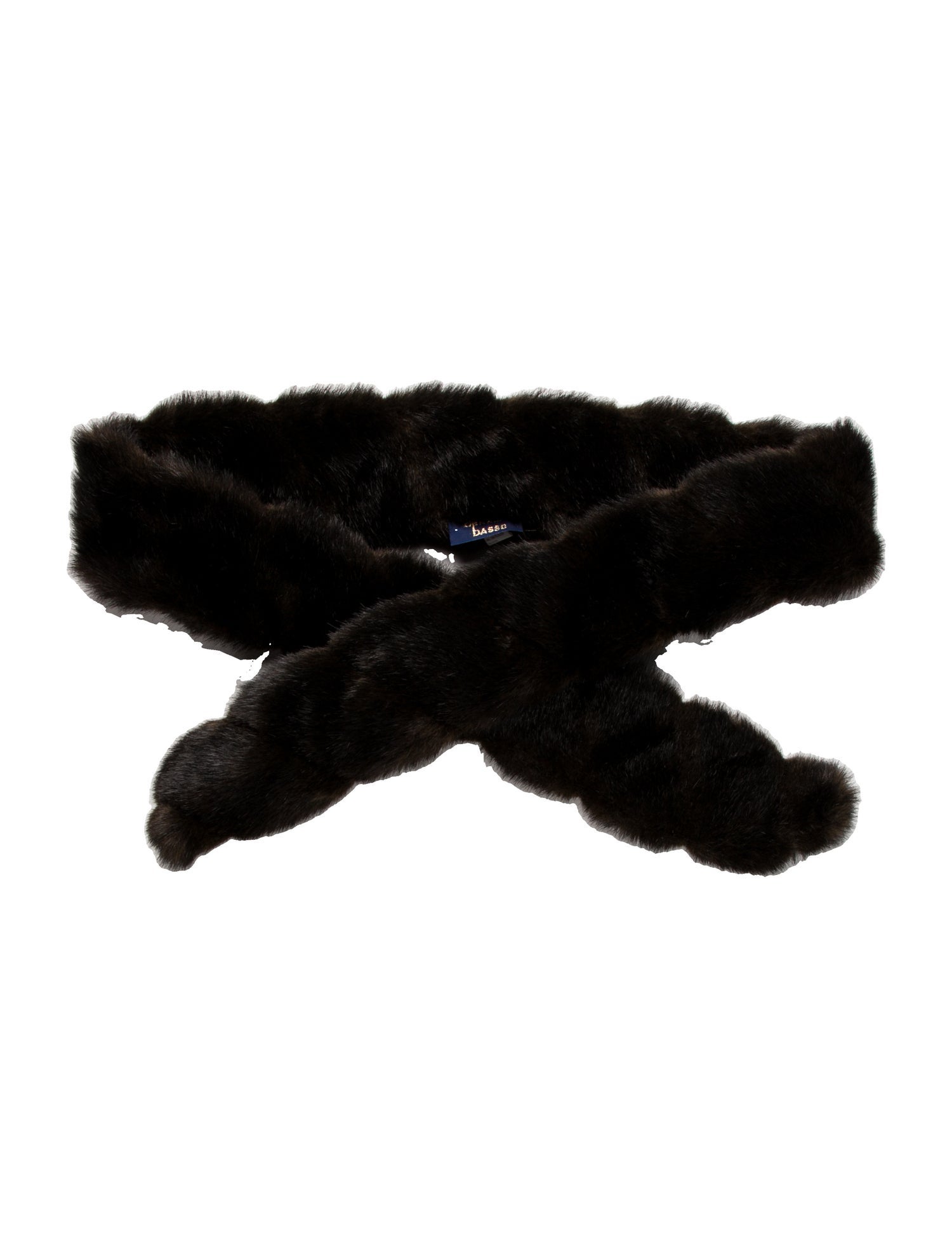 Dennis Basso Fur Printed Scarf