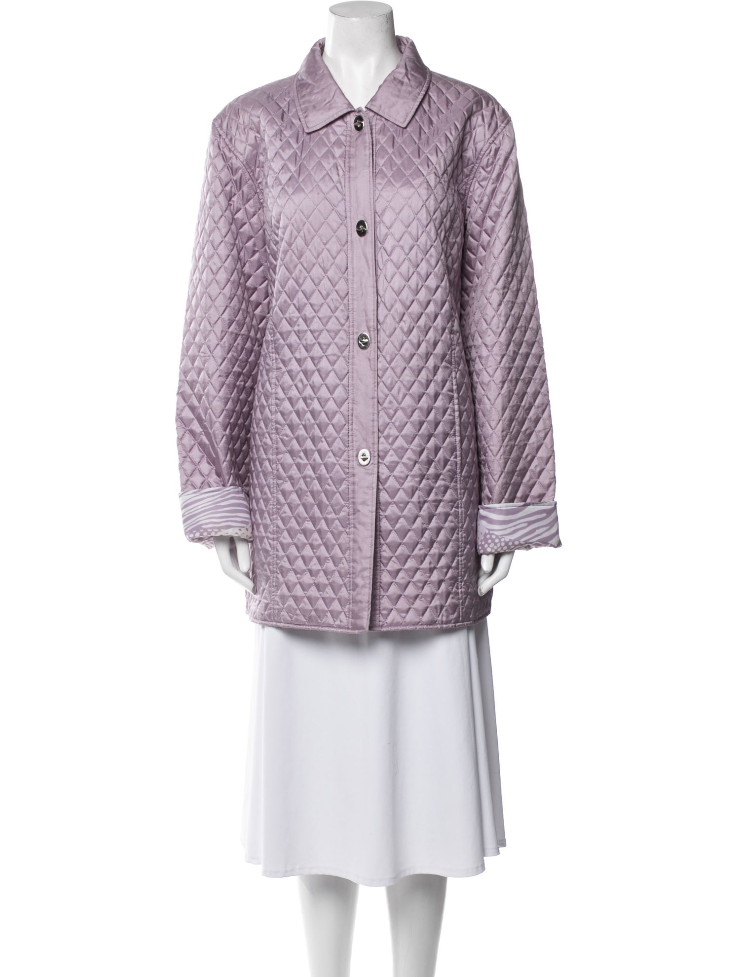 Dennis Basso Silk Coat