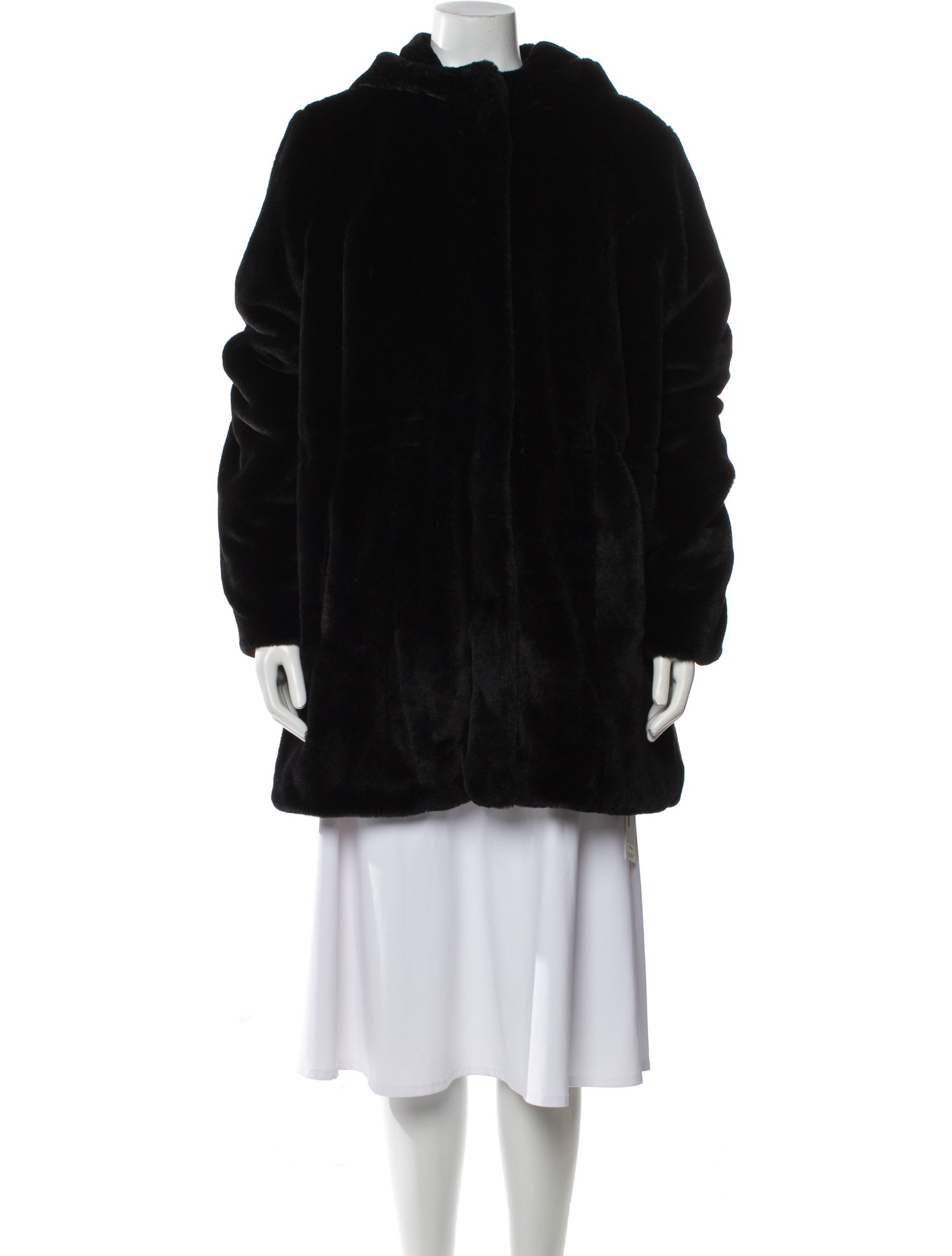 Dennis By Dennis Basso Faux Fur Coat