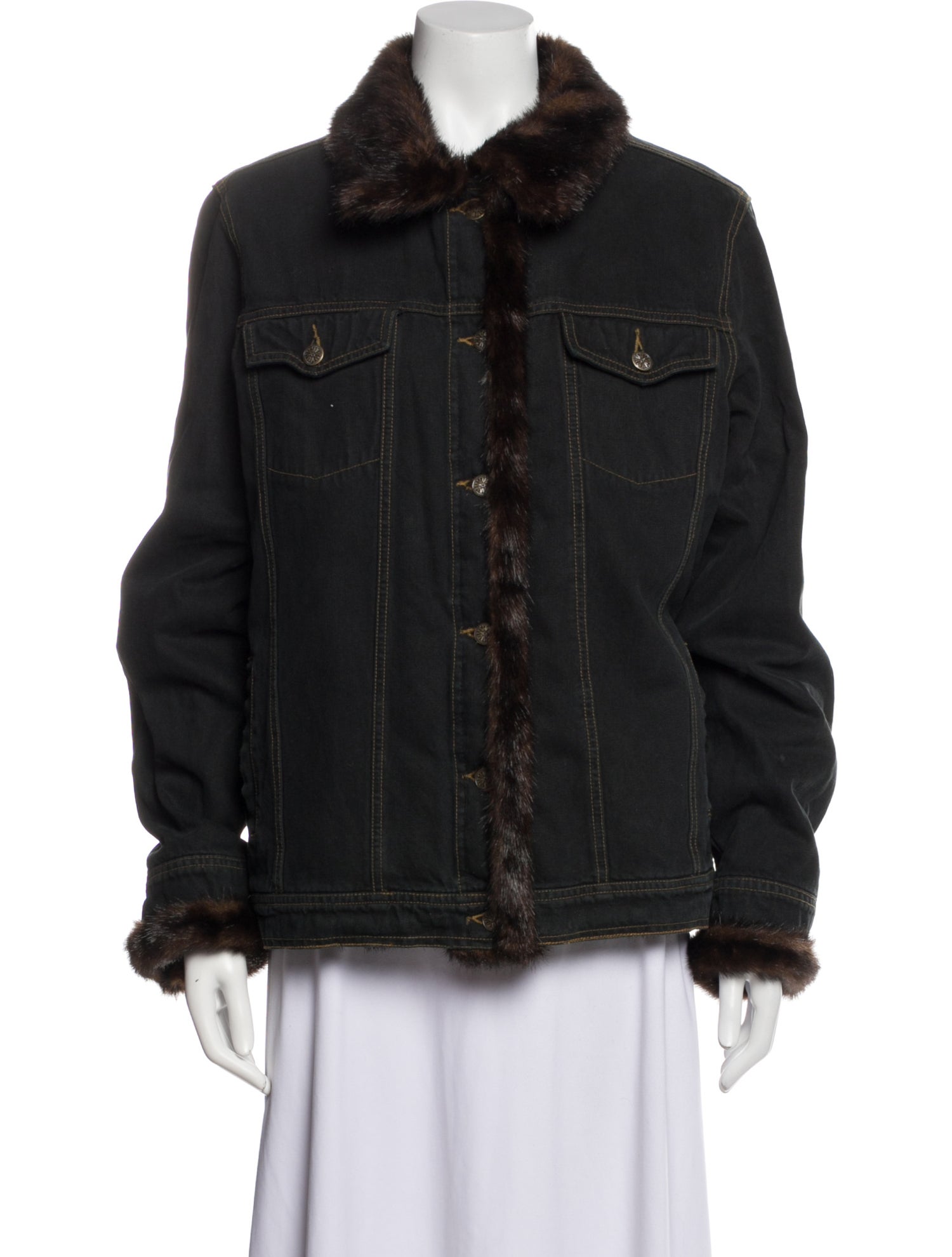 Dennis Basso Denim Jacket