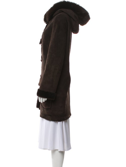 Dennis Basso Shearling Fur Coat