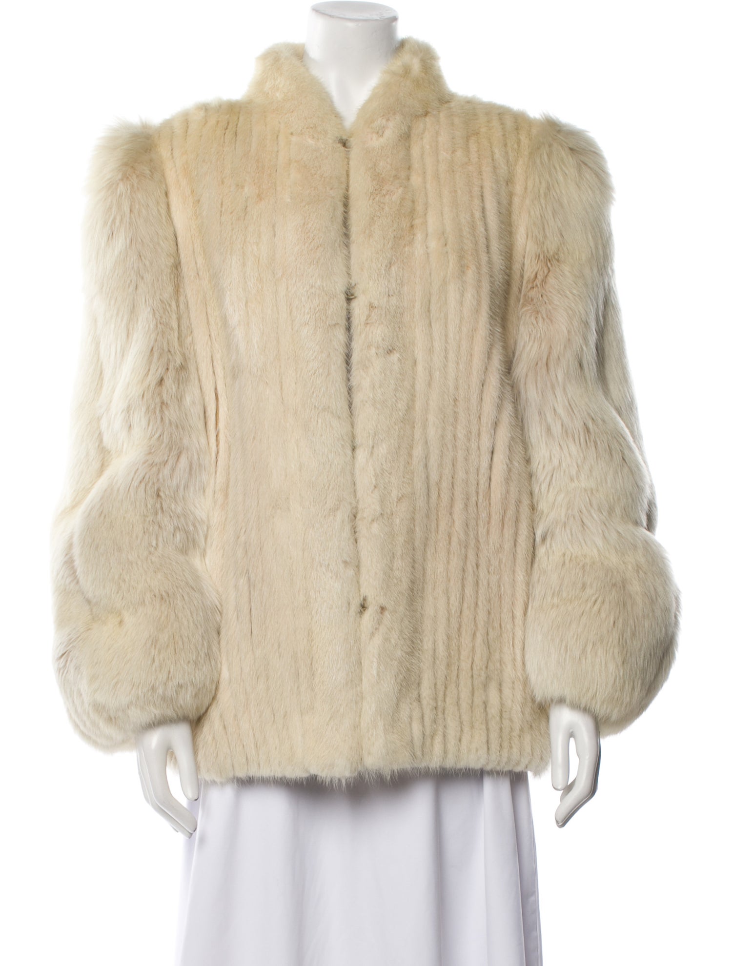 Dennis Basso Fur Faux Fur Coat