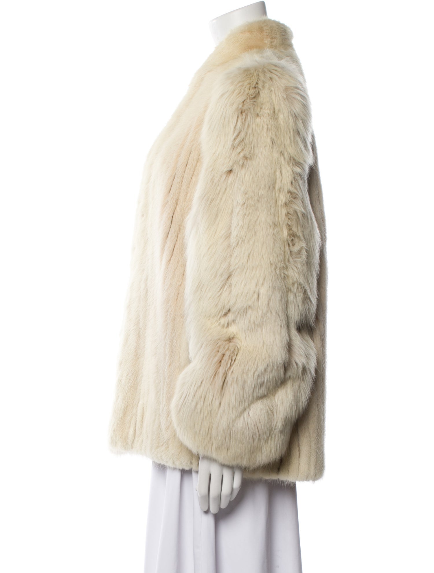 Dennis Basso Fur Faux Fur Coat