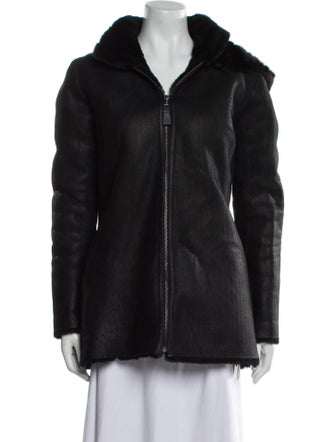 Dennis Basso Shearling Fur Coat