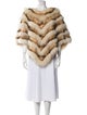 Dennis Basso Fur Striped Fur Jacket