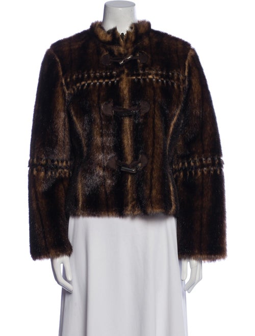 Dennis Basso Faux Fur Jacket