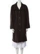 Dennis Basso Wool Trench Coat