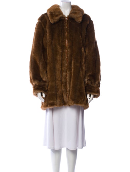 Dennis Basso Faux Fur Coat
