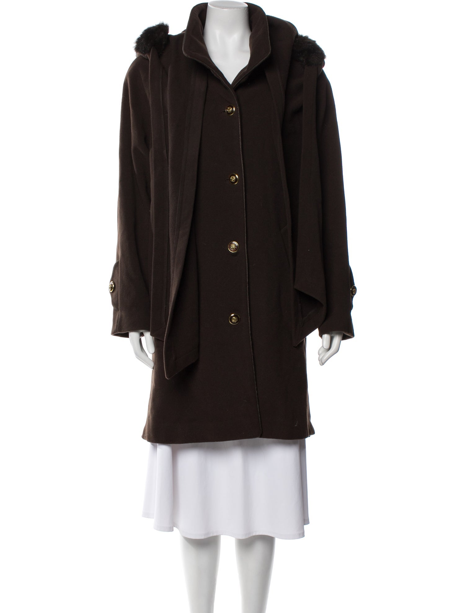 Dennis Basso Wool Coat