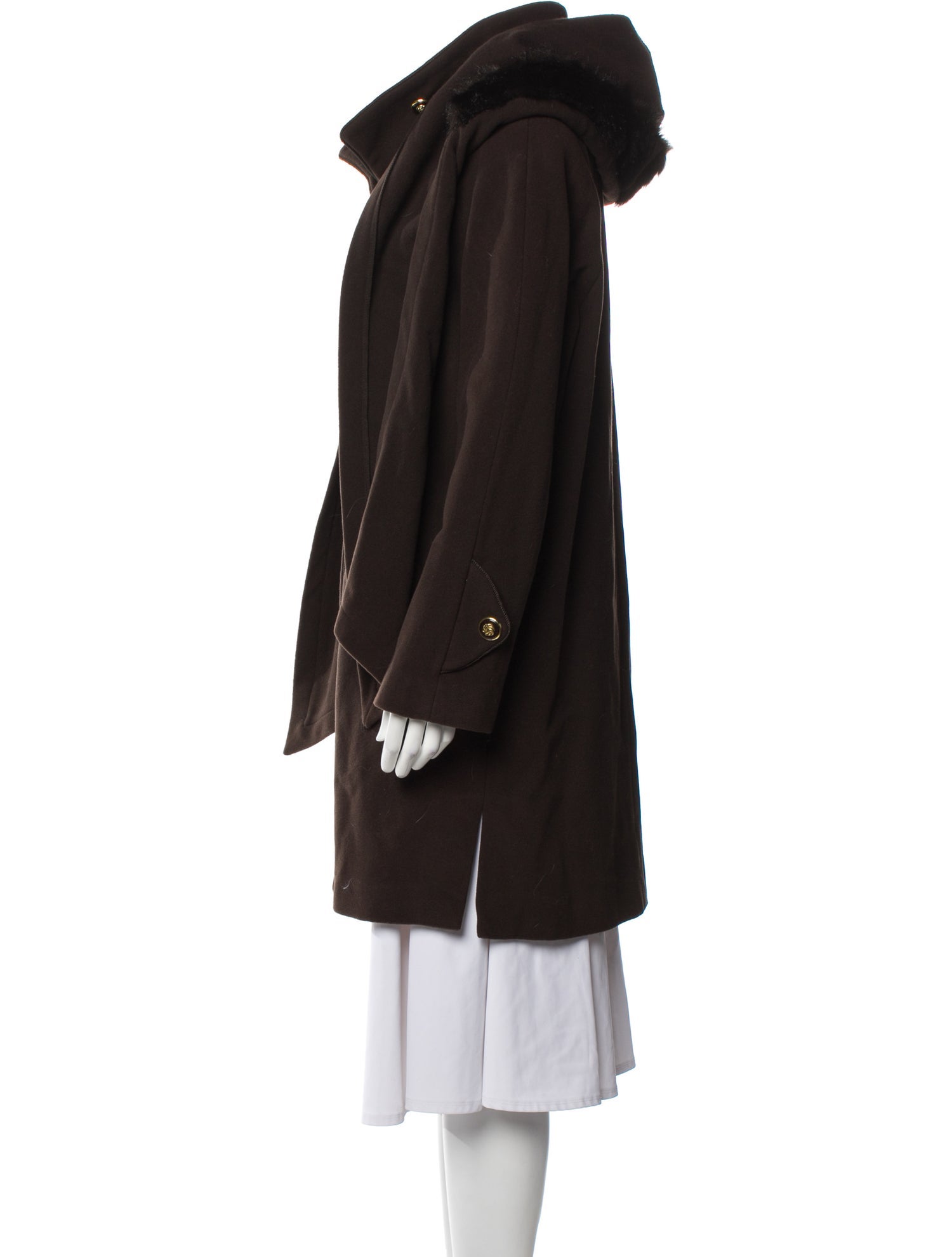 Dennis Basso Wool Coat