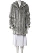 Dennis Basso Faux Fur Faux Fur Coat