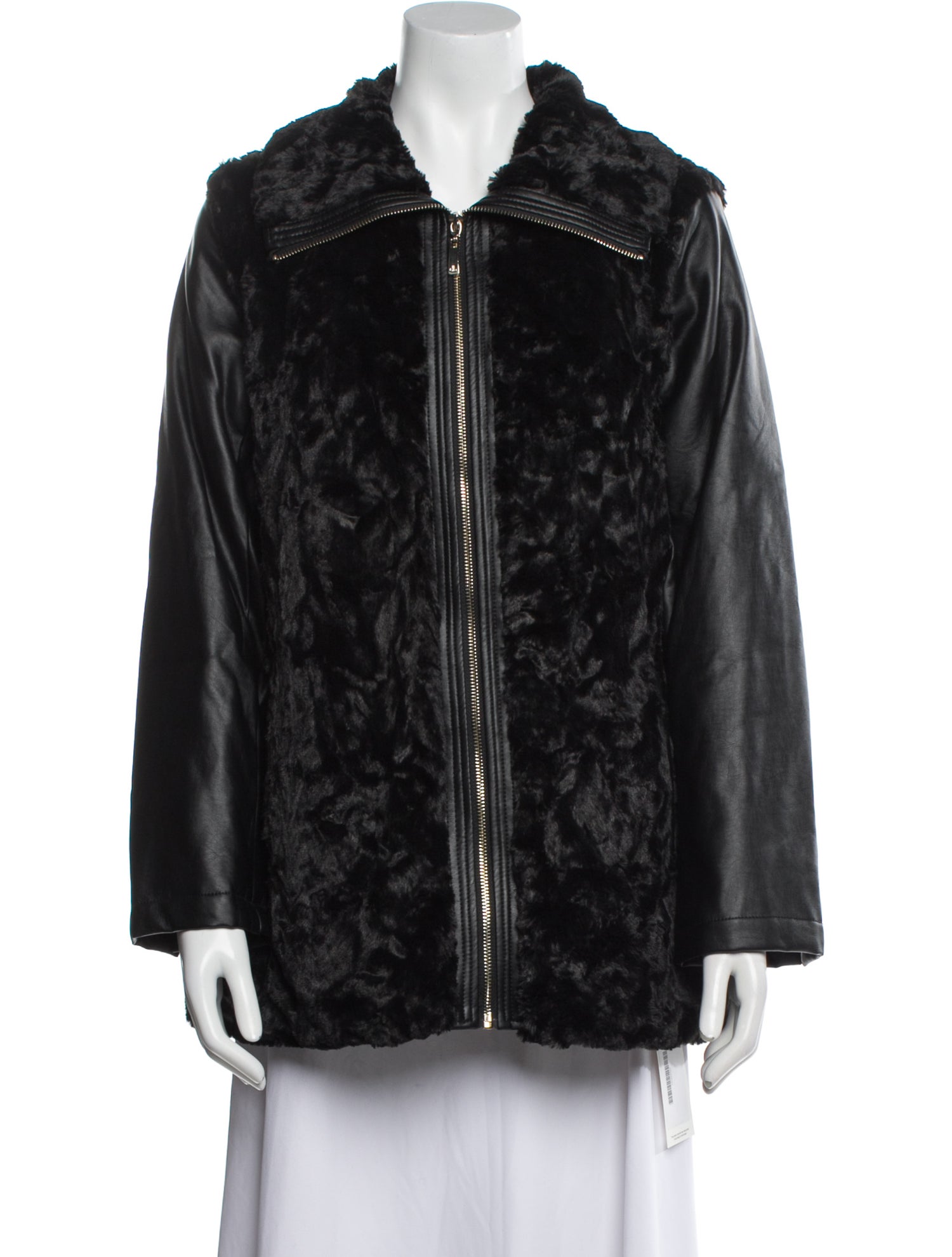 Dennis By Dennis Basso Faux Fur Jacket