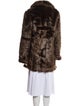 Dennis Basso Faux Fur Faux Fur Coat